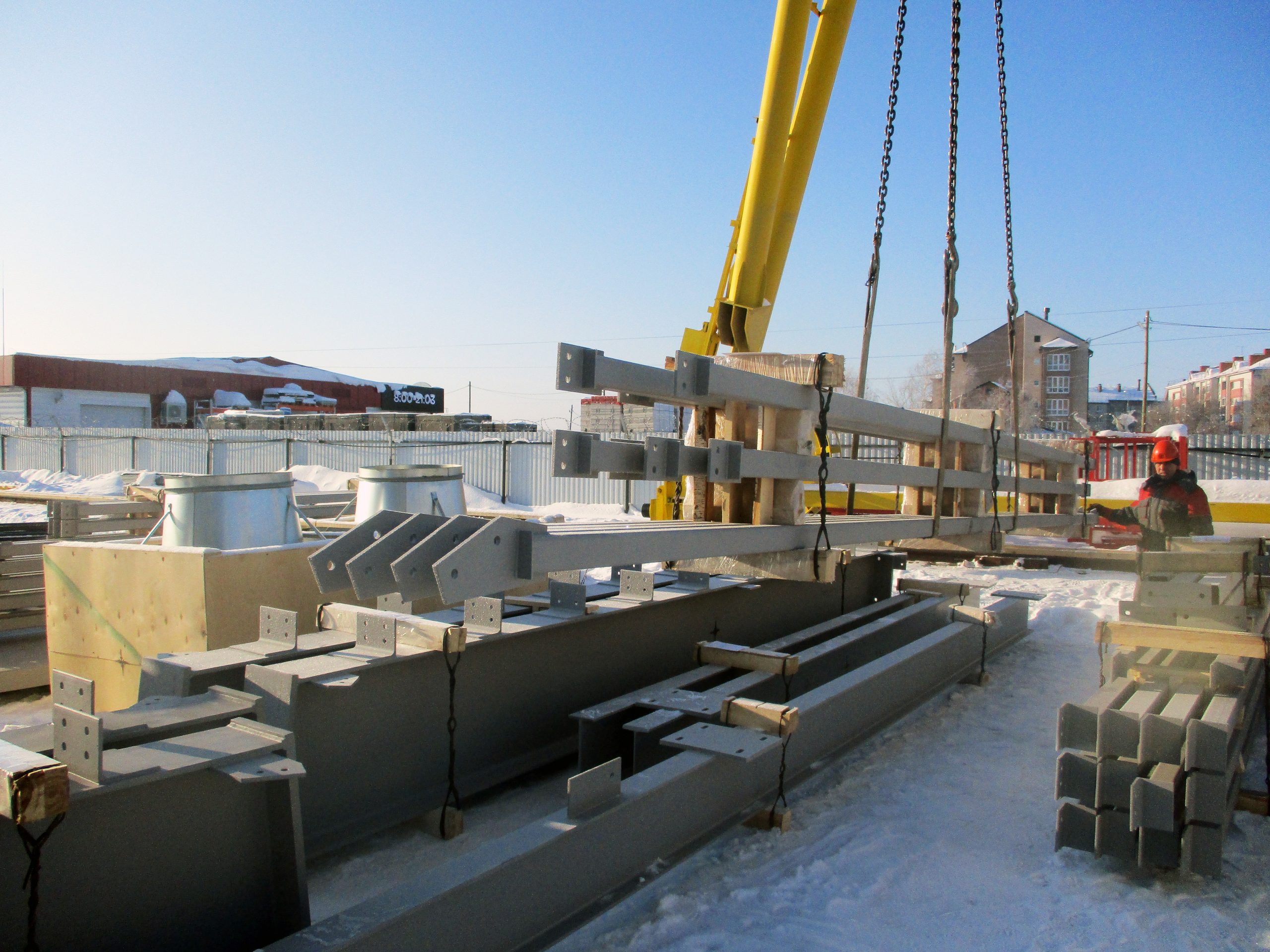 ООО «ПромТех Инжиниринг» завершило поставку Здания ремонтной мастерской ...