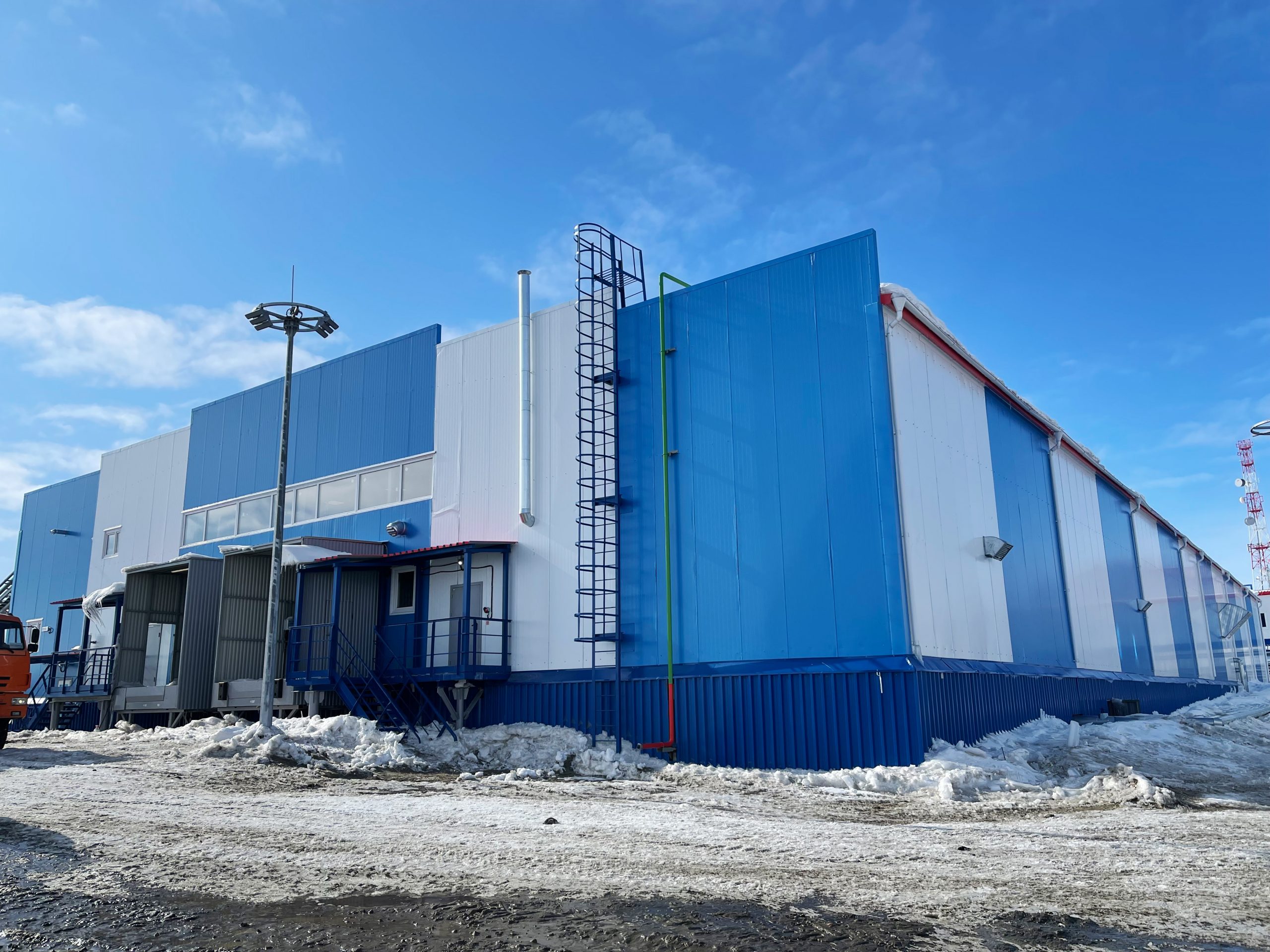 Завершены ШМР на Складе продовольственных товаров с овощехранилищем ВЖК ...